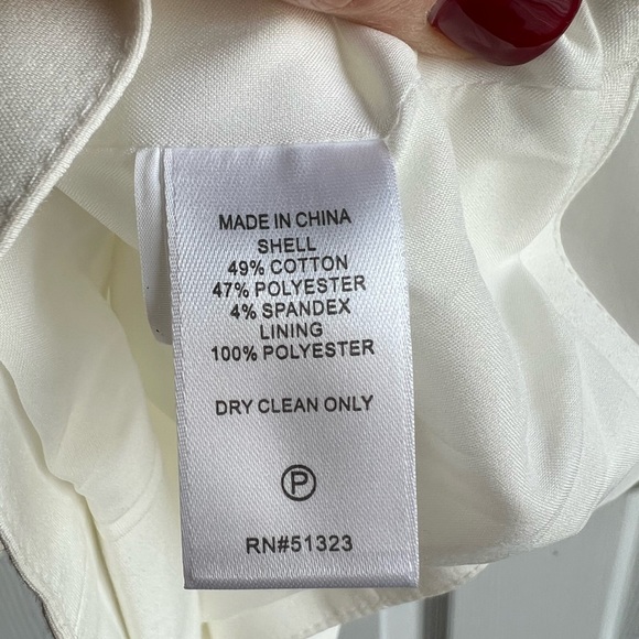 1 State Women’s Bkazer sz 10 Ivory/ White NWT - Picture 12 of 13